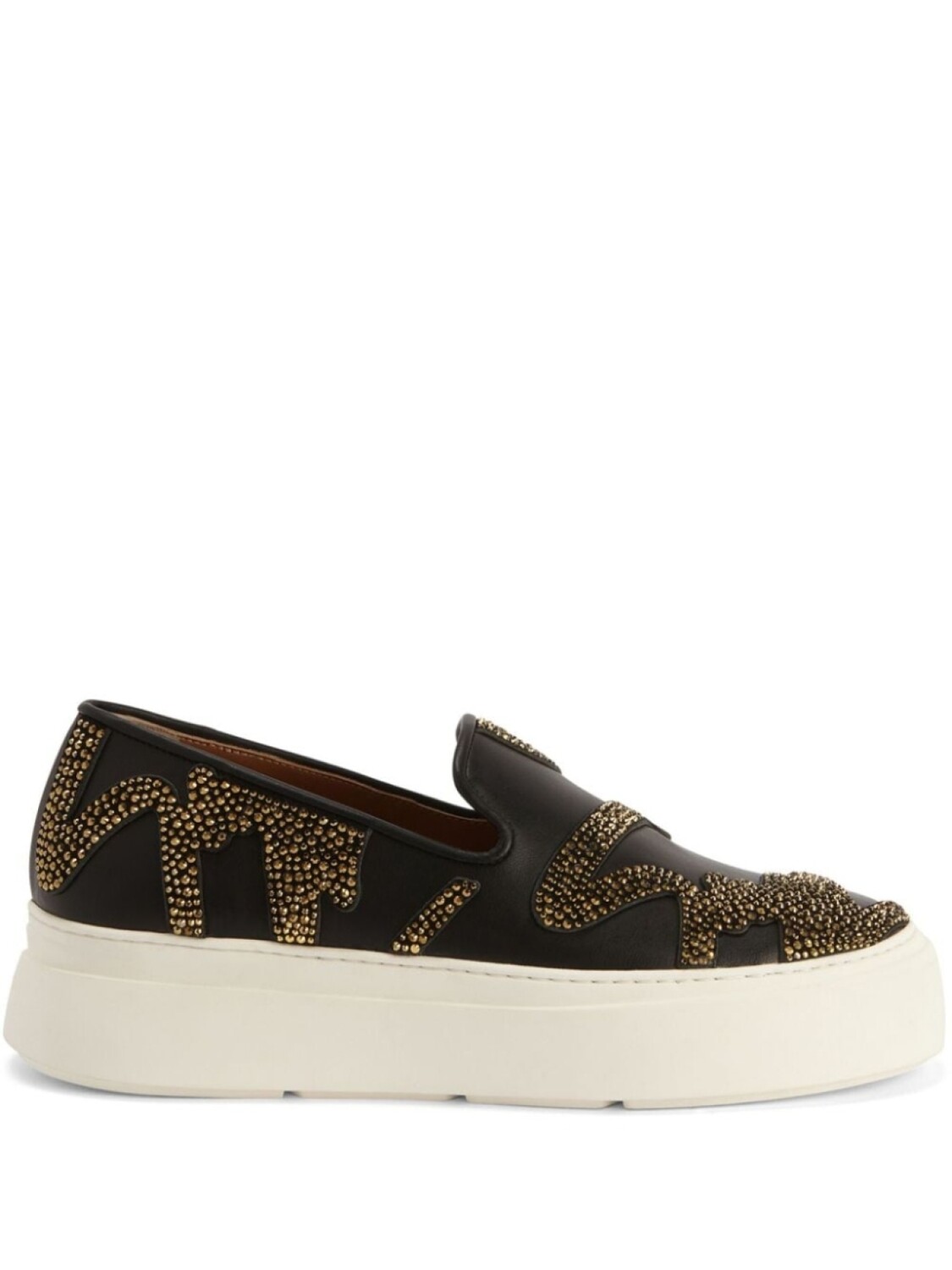 

Giuseppe Zanotti слипоны Gz Mike Sign, черный