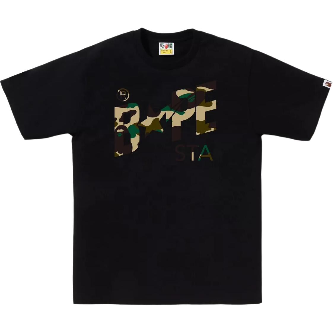 

Футболка Bape 1st Camo Bapesta Logo A BATHING APE, желтый