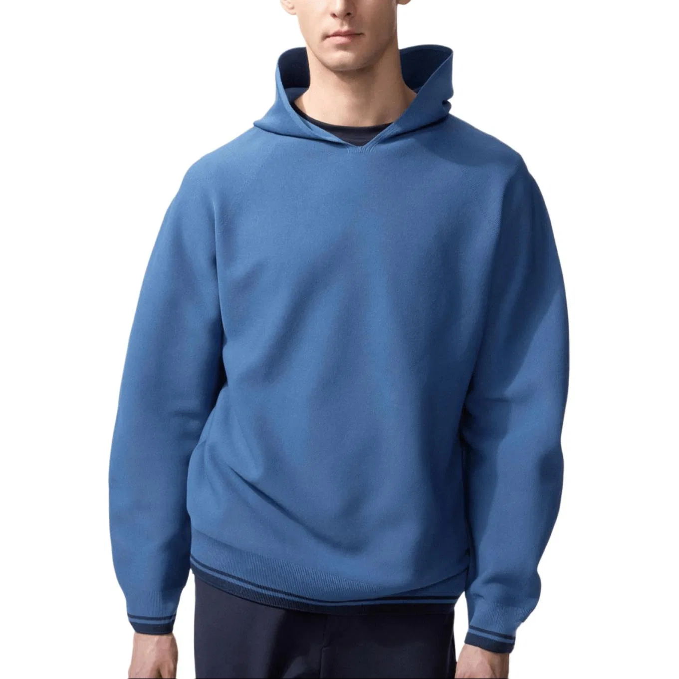 Толстовка унисекс x LUOJIE·FEIDELEI, LIANMINGKUAN SS26 UNIQLO, Blue