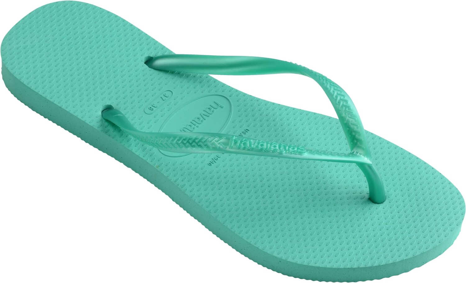 

Сандалии Havaianas Slim, цвет Metallic Virtual Green