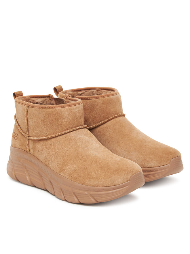 Зимние сапоги Bobs B Flex Hi 117390/CSNT Skechers, коричневый — фото 2