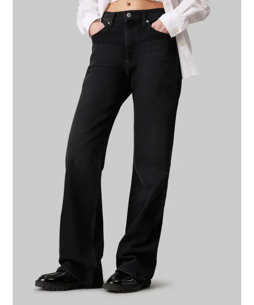

Джинсы Flare fit Calvin Klein Jeans, черный