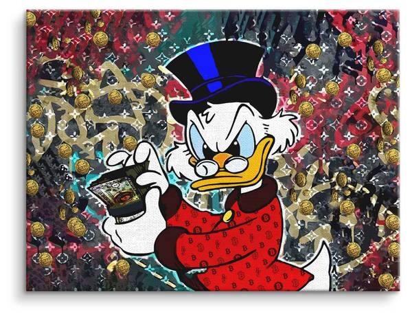 

Картина на холсте ArtMind Bitcoin Art, многоцветный
