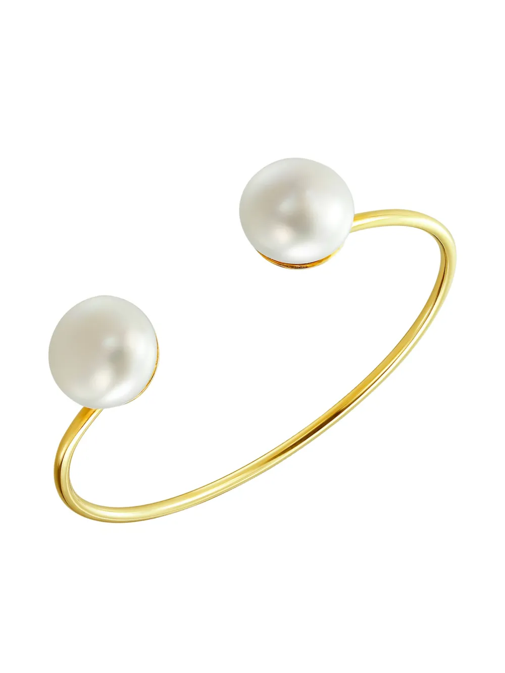 

Браслет с жемчугом из пресной воды OBSIDIAN, золотой