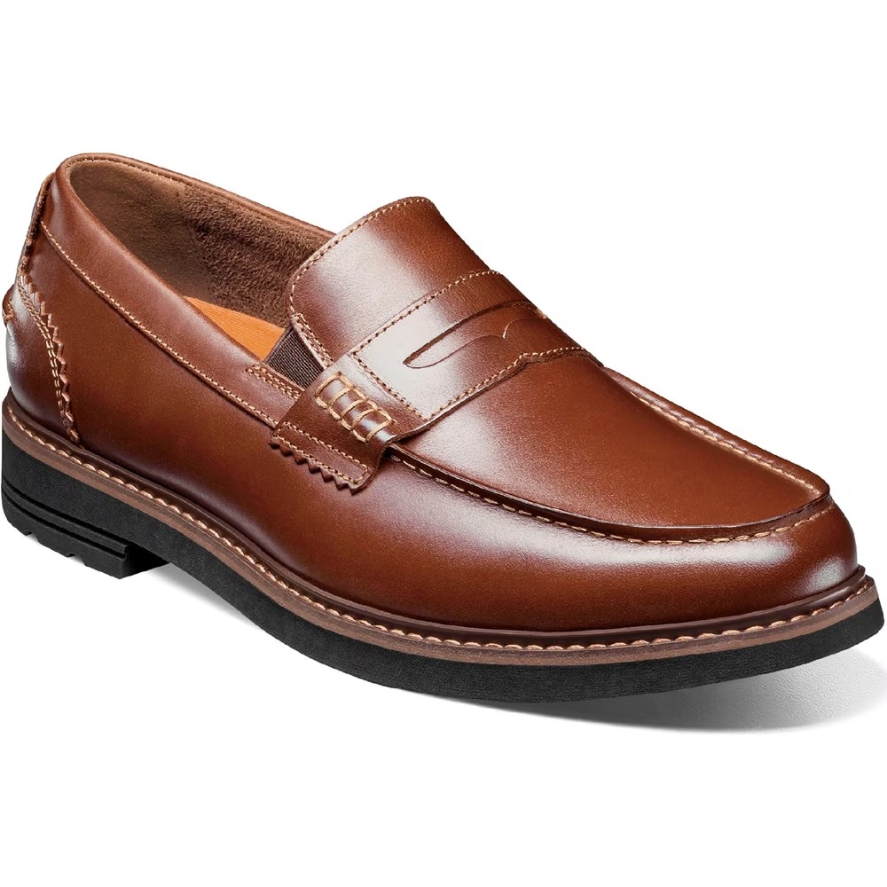 

Туфли-Лоферы Odin ii moc toe penny loafer Nunn Bush, цвет cognac