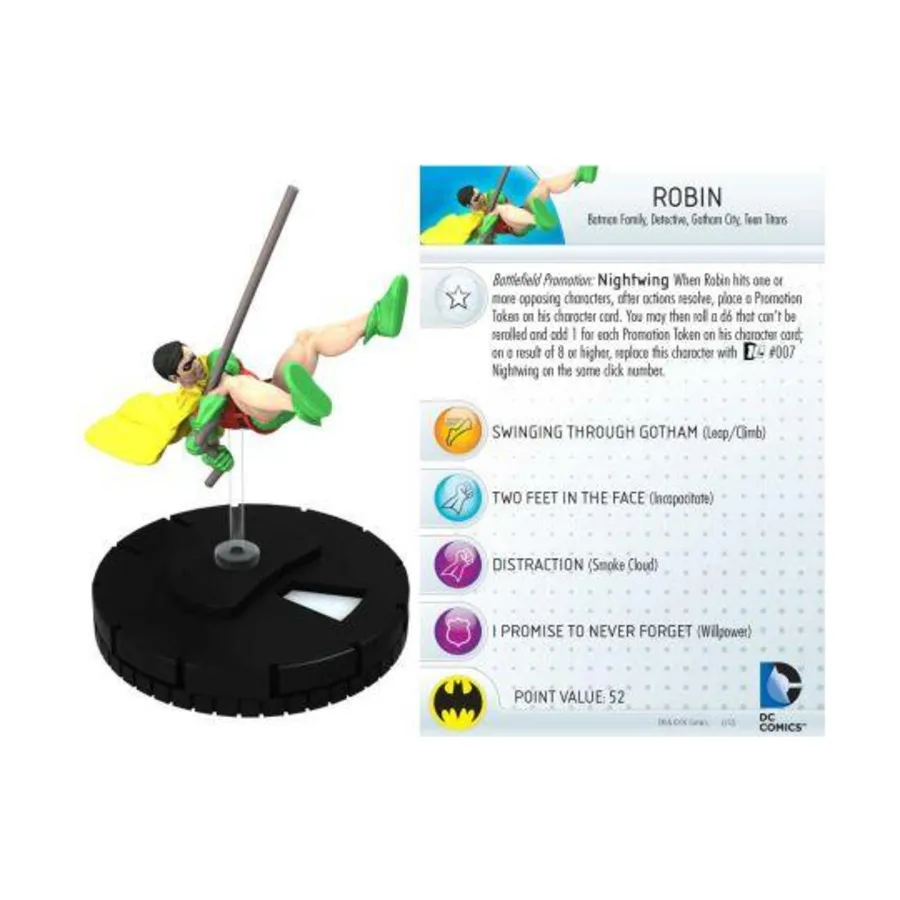 

Робин #014 (Ю), DC HeroClix - 10th Anniversary - Singles
