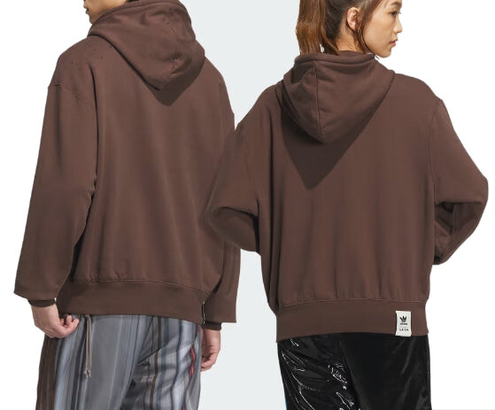 Толстовка оригиналы x song for the mute hoodie asia sizing Adidas, коричневый — фото 2