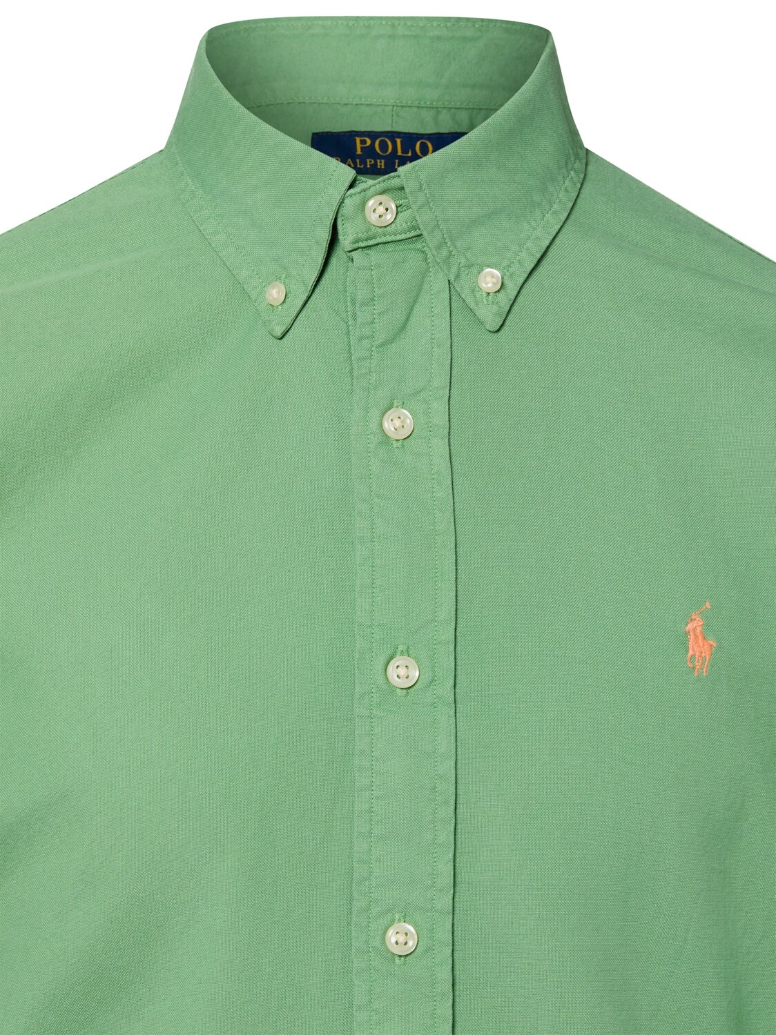 Polo Ralph Lauren Рубашка на пуговицах Regular fit в зеленом цвете — фото 3