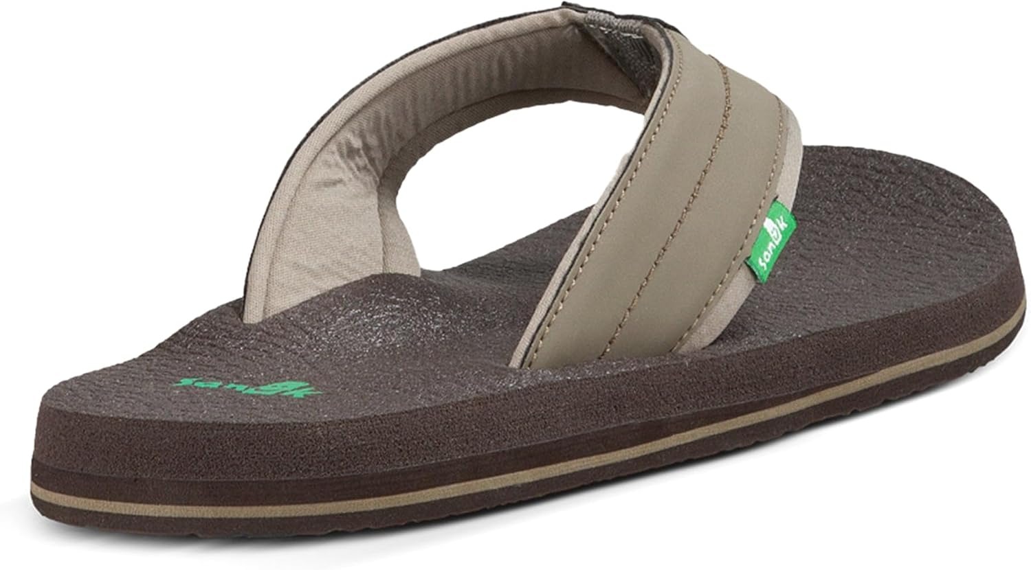 Sanuk Mens Beer Cozy 2 | Flip Flops for Men | Mens Сандалии | Beach Сандалии | Supportive & Lightweight | Memory Foam Footbed — фото 4