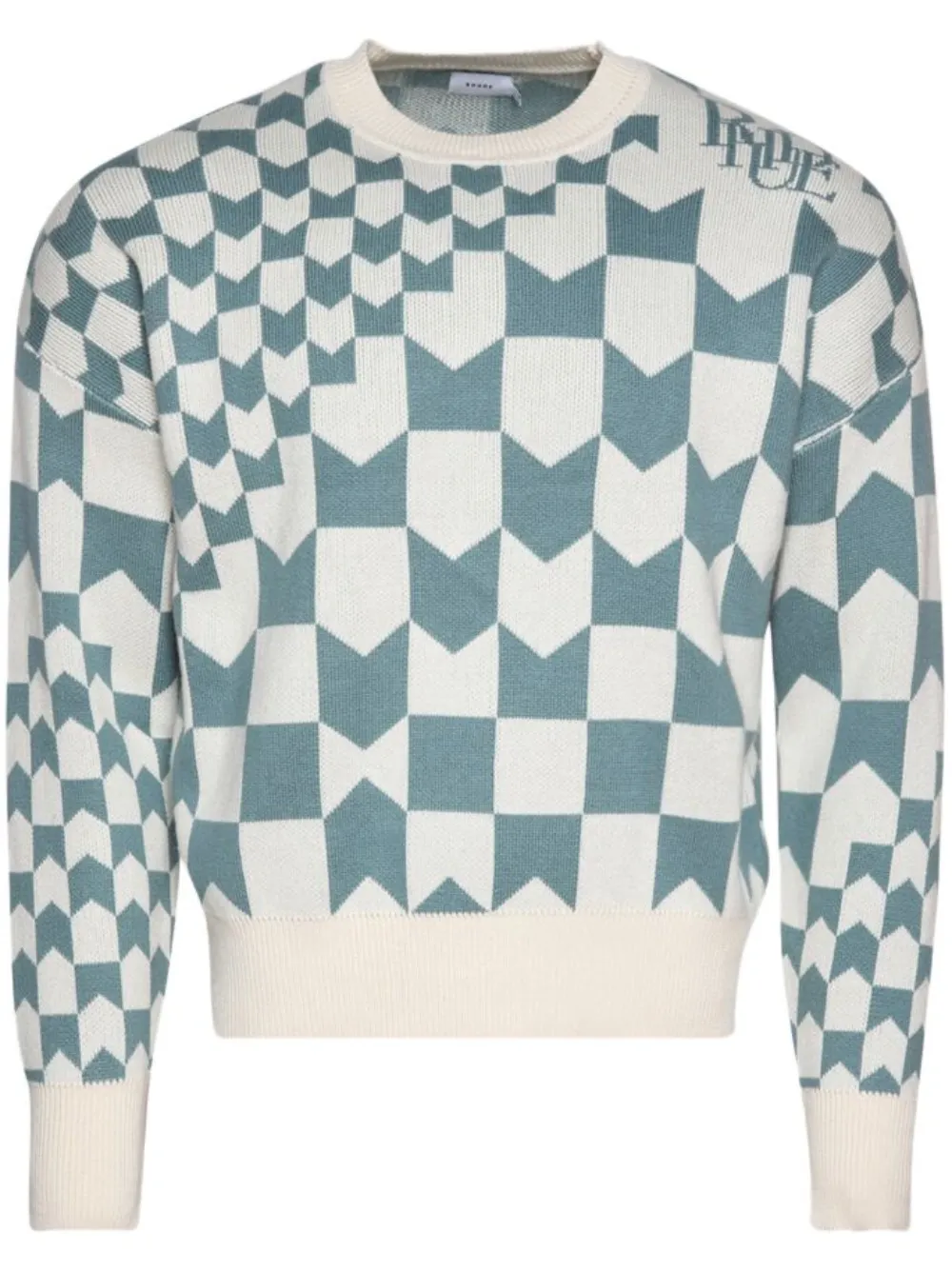 

Джемпер Racing с монограммой RHUDE, нейтральный