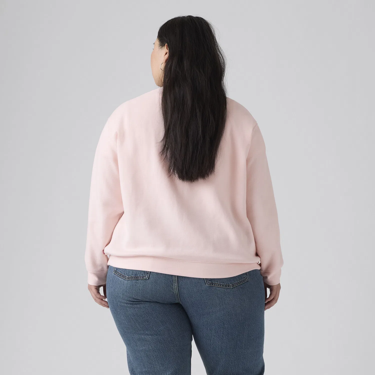 Толстовка с графическим логотипом на каждый день (большие размеры) Levi's, Pink — фото 4