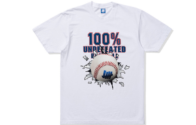 

Футболка прямого кроя SS22, унисекс Undefeated, белый