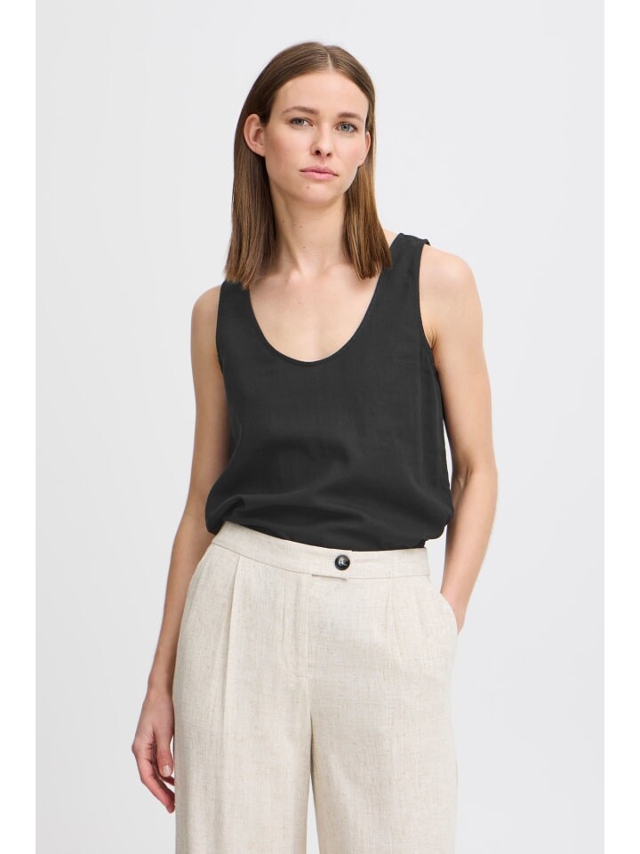 

Топ byoung Tank, цвет black denim