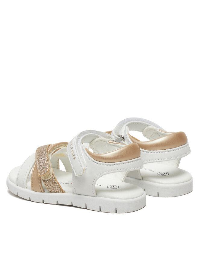 Сандалии Tommy Hilfiger Velcro Sandal T1A2-33770-0273 M, белый — фото 3