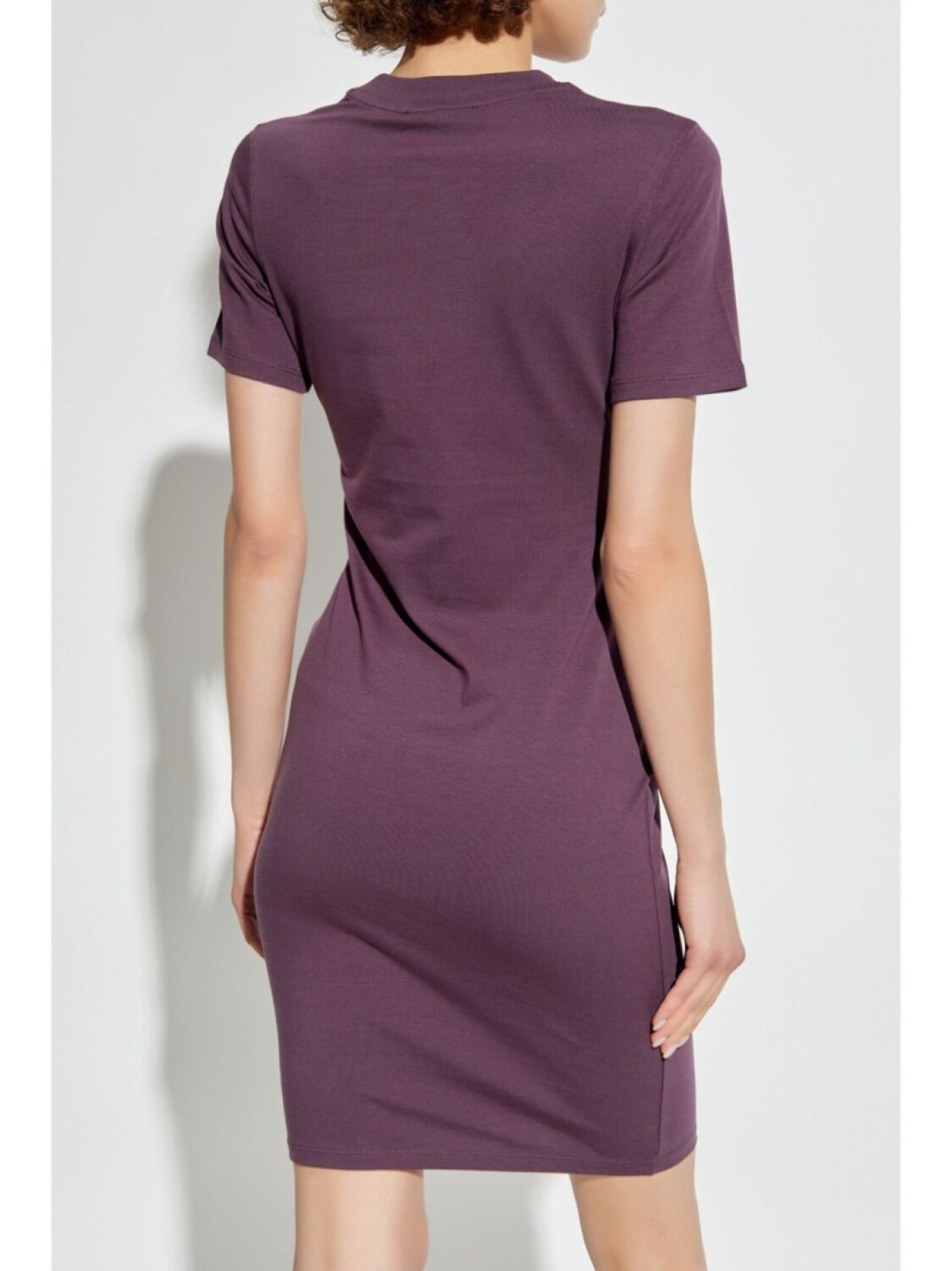 Versace Jeans Couture платье-футболка с логотипом, фиолетовый — фото 4