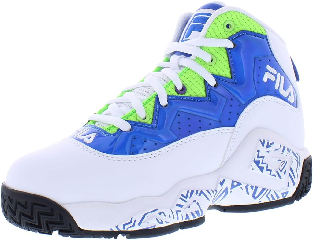 

Кроссовки Fila Unisex-Child Kid's Fila Mb, белый/синий