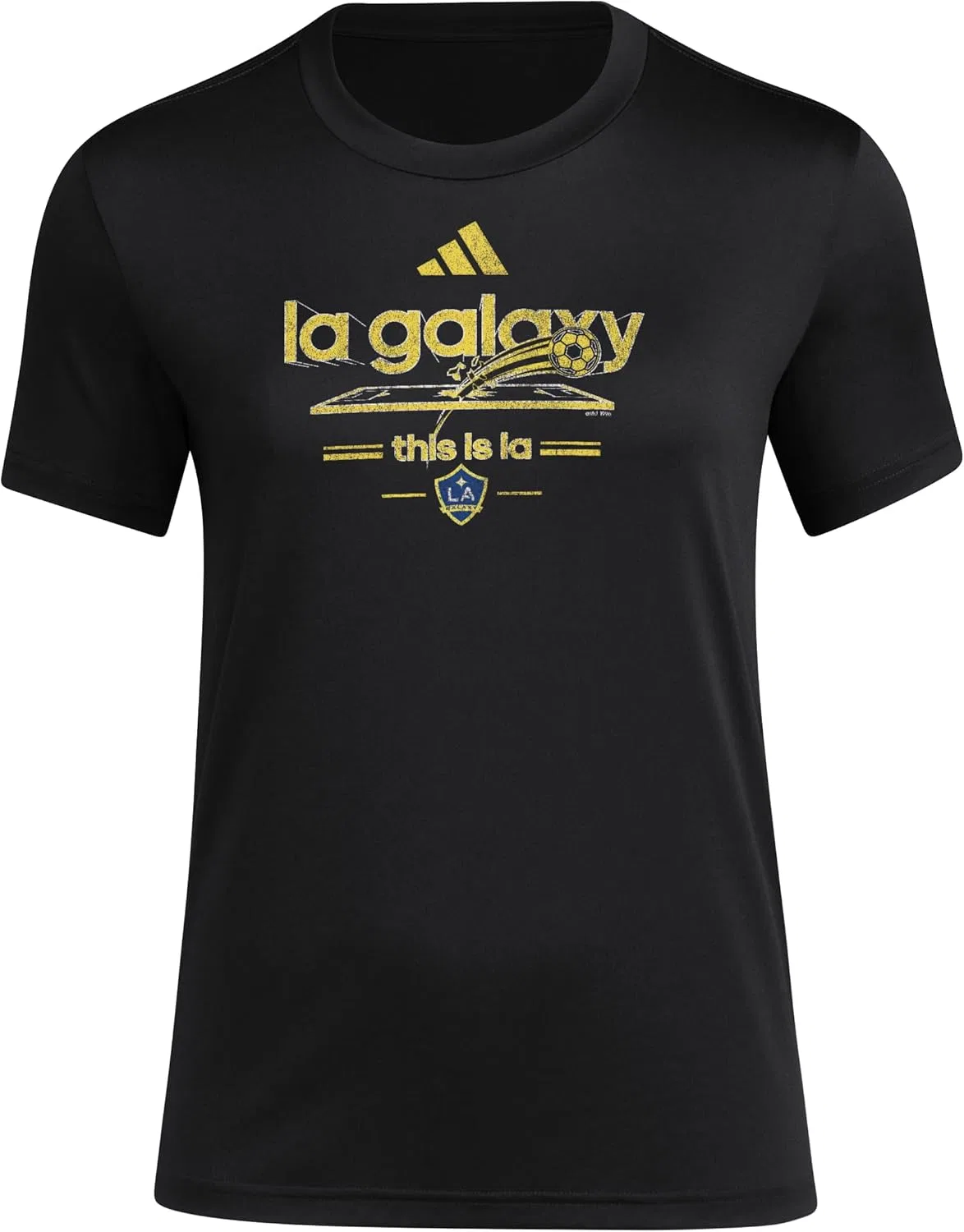 Футболка теннисная adidas, Black/La Gallaxy
