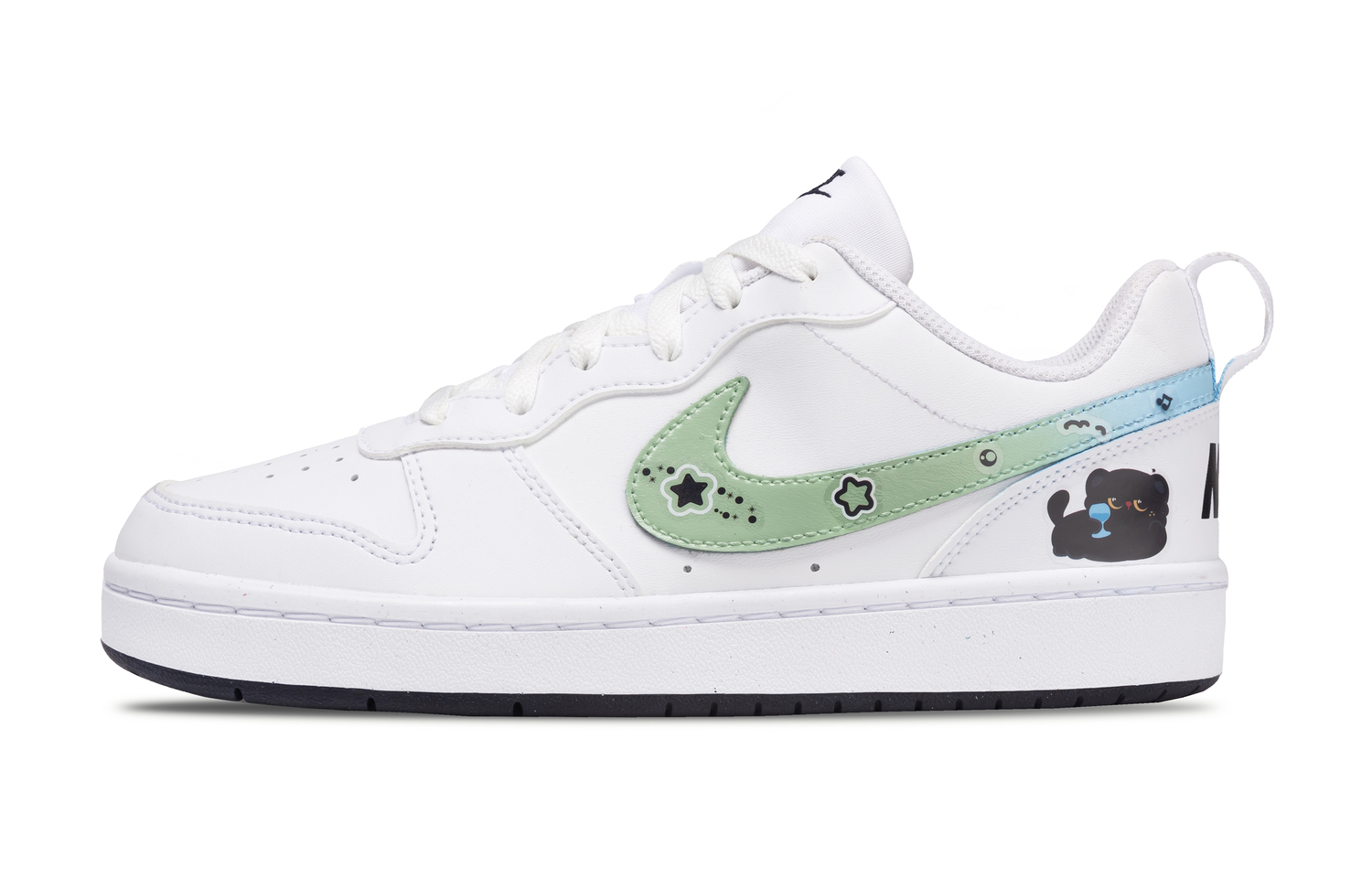 

Nike Court Borough Forest Mystic Realm амортизирующие, износостойкие низкие кроссовки для скейтбординга White детские