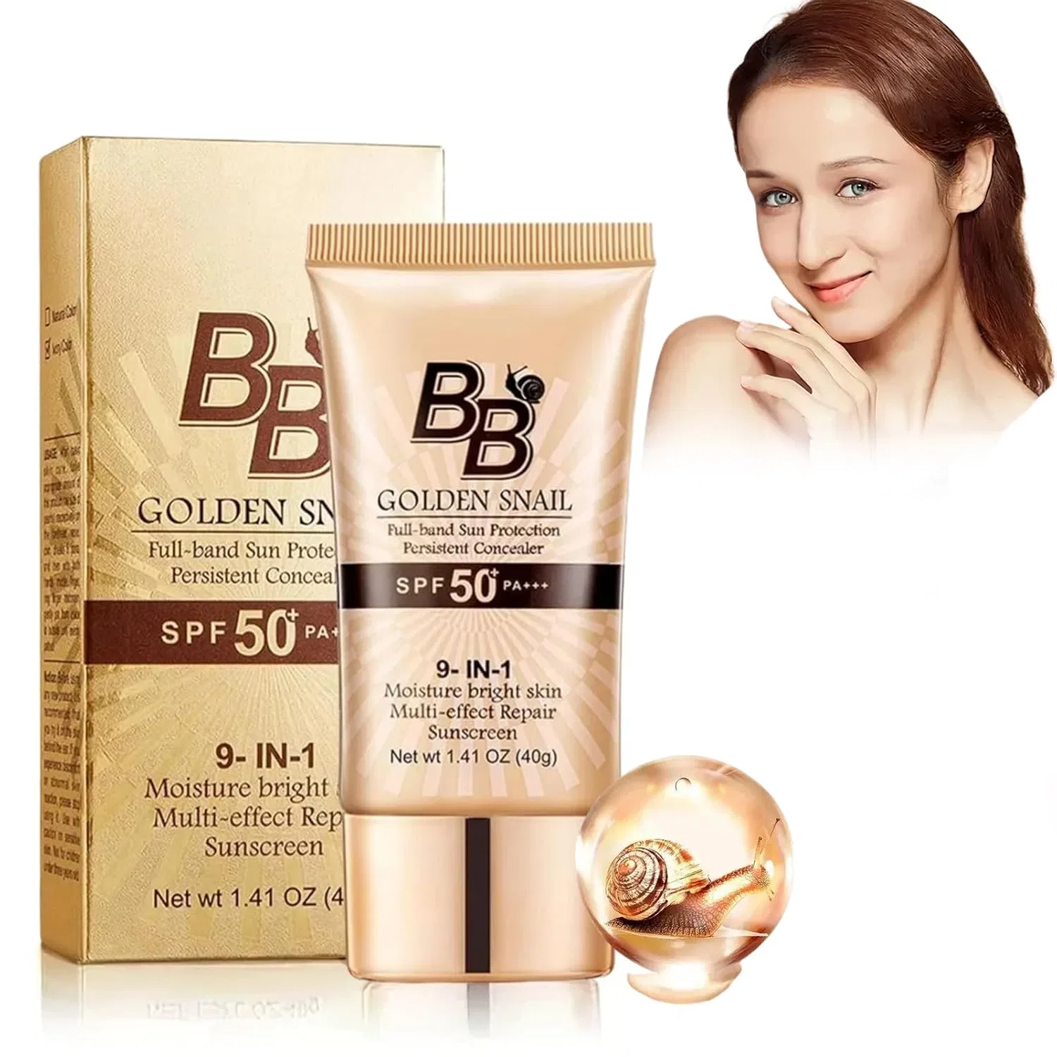 Маска для лица Chenzvora — Тонирующий дневной BB с SPF, 40 г