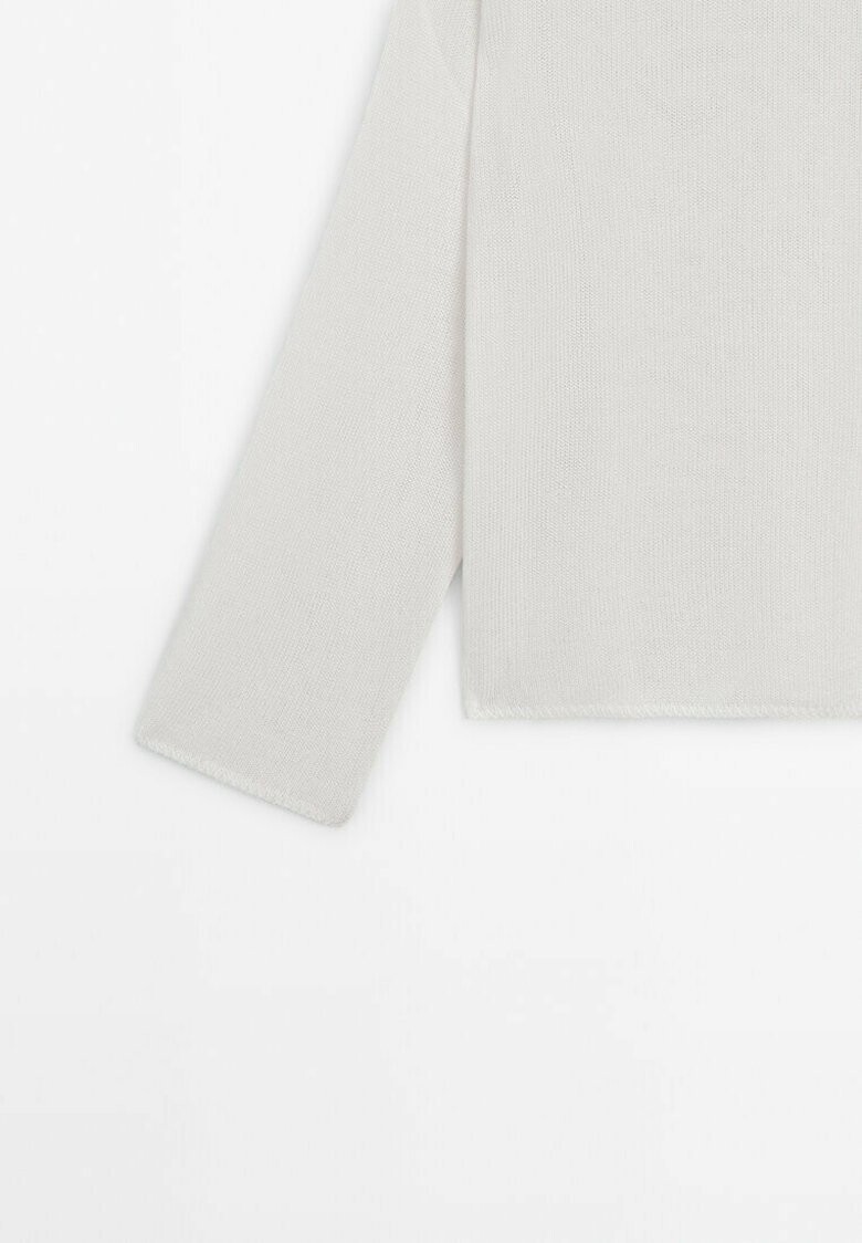 

Свитер Long Sleeve Massimo Dutti, белый