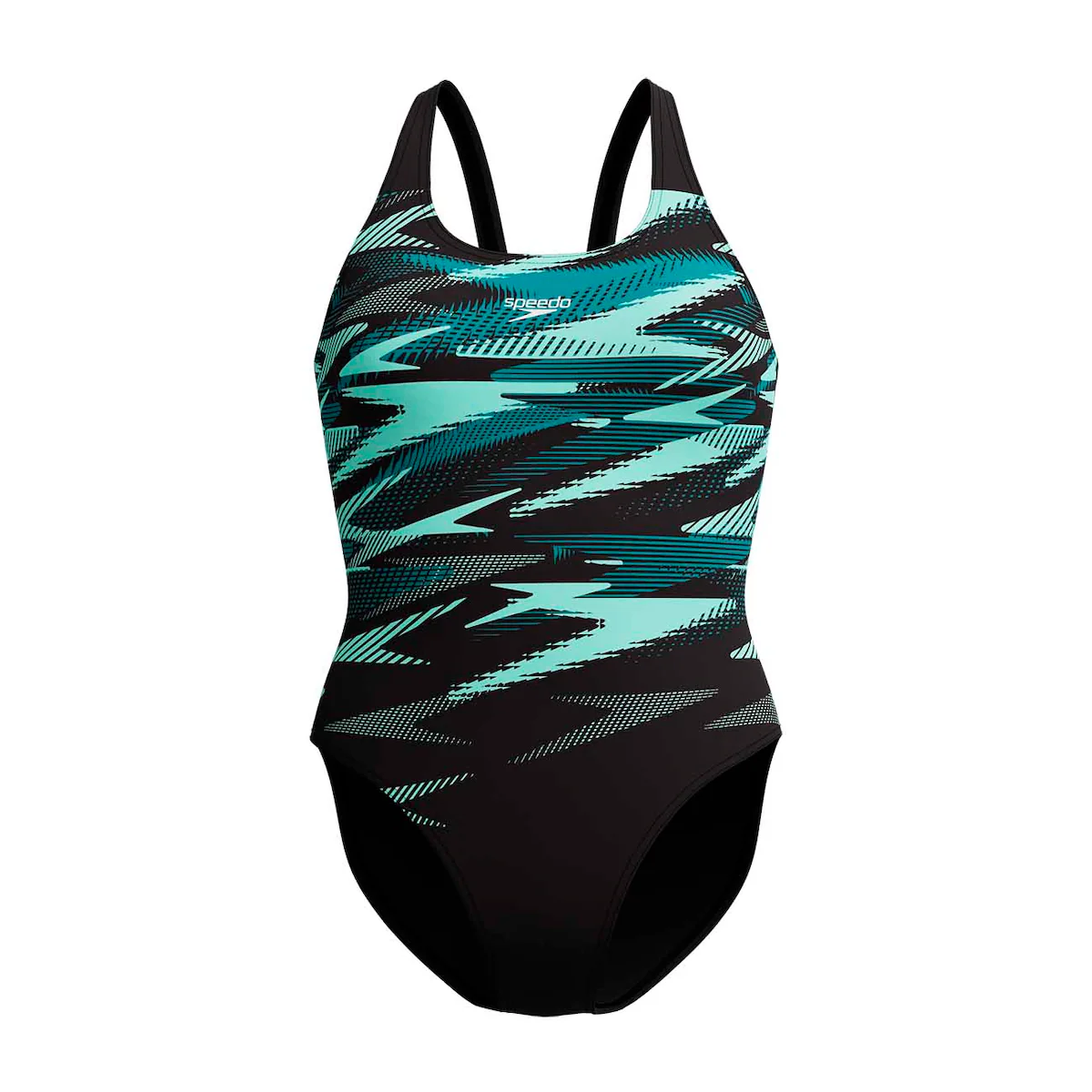 

Женский купальник Speedo Hyperboom Placement Muscleback, зеленый