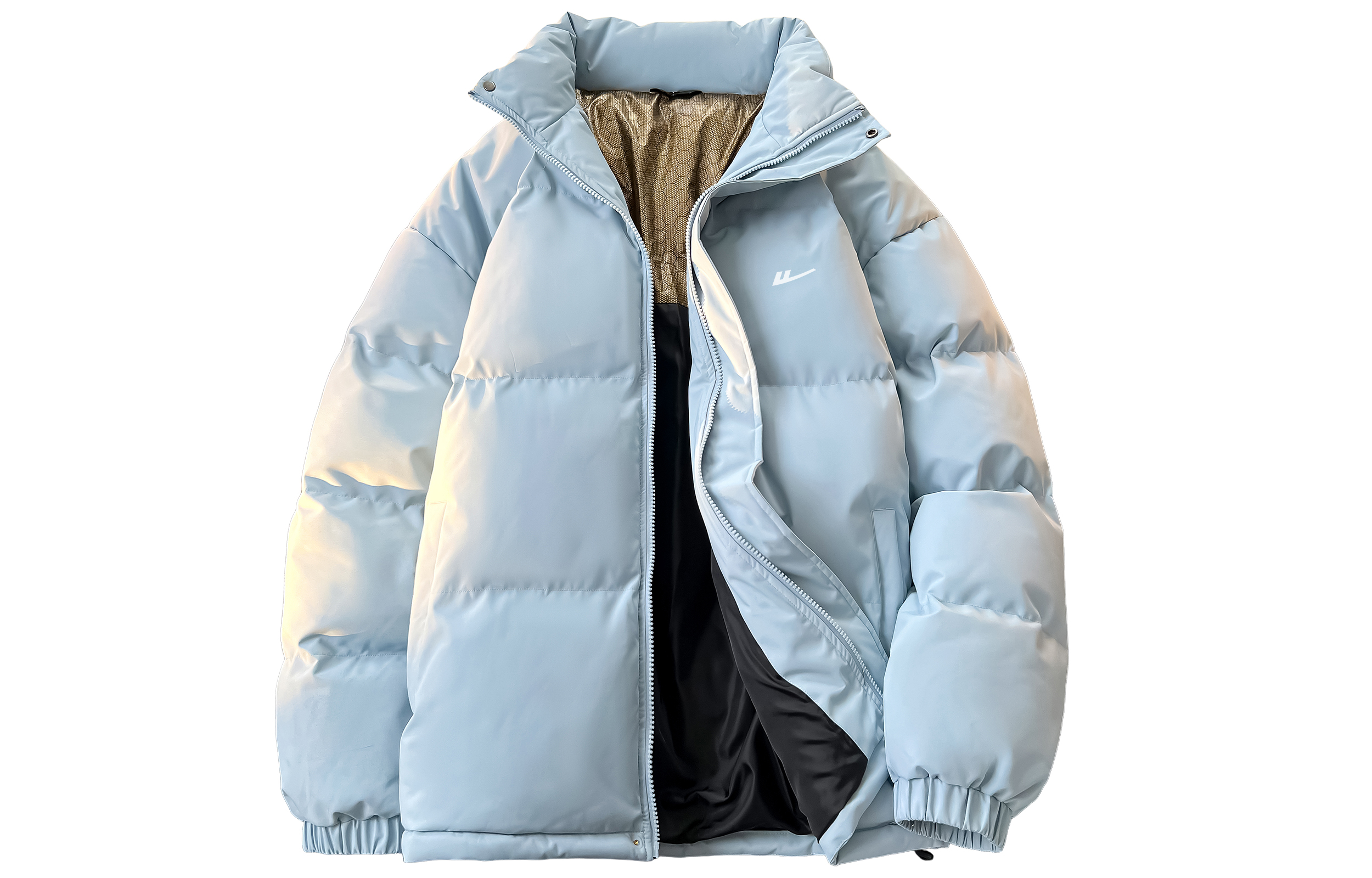 

Пуховик женский утепленный стеганый WARRIOR, синий[free diy badge]