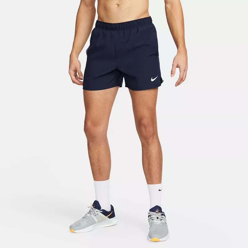 Мужские универсальные шорты Nike Dri-FIT Challenger 5 дюймов с короткой подкладкой, цвет Obsidian — фото 3