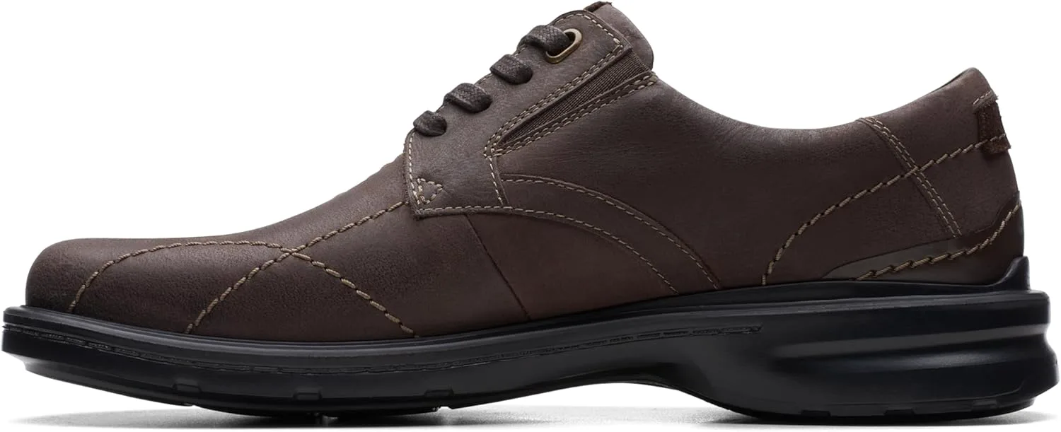 Мужские туфли Clarks Gessler на шнурках, темно-коричневый — фото 2