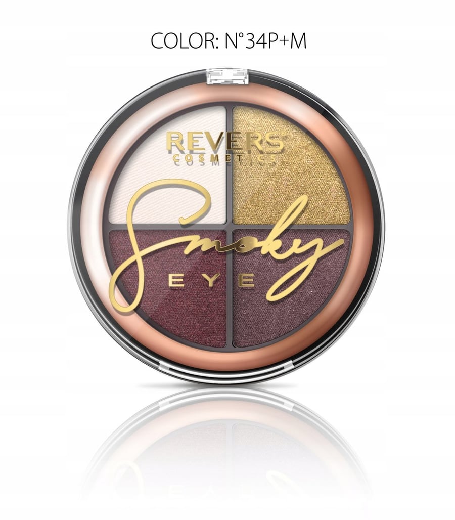 

Профессиональные стойкие тени для век Smoky Eye, оттенок 34 Revers