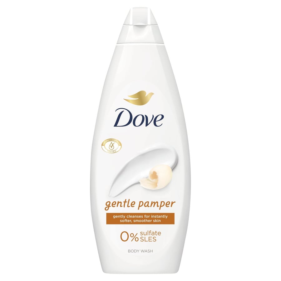 

Dove, Кремовый гель для душа, Нежное баловство, 720 мл