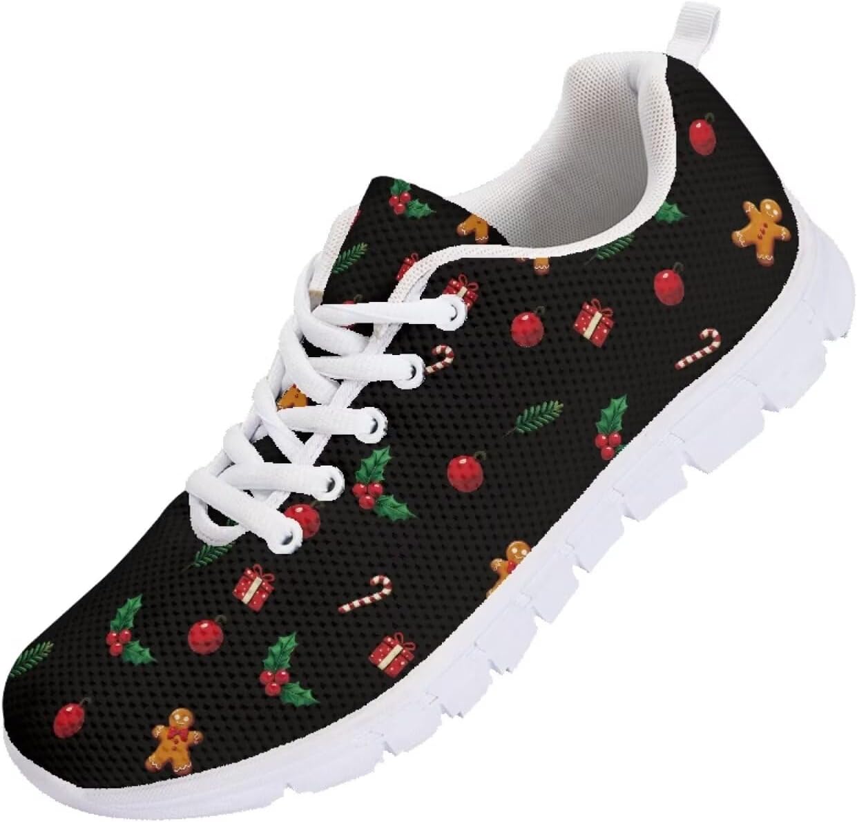 

Кроссовки для бега Funnydude Funny Print для мужчин, нескользящие теннисные туфли, осенние удобные дышащие кроссовки для тренировок, красный