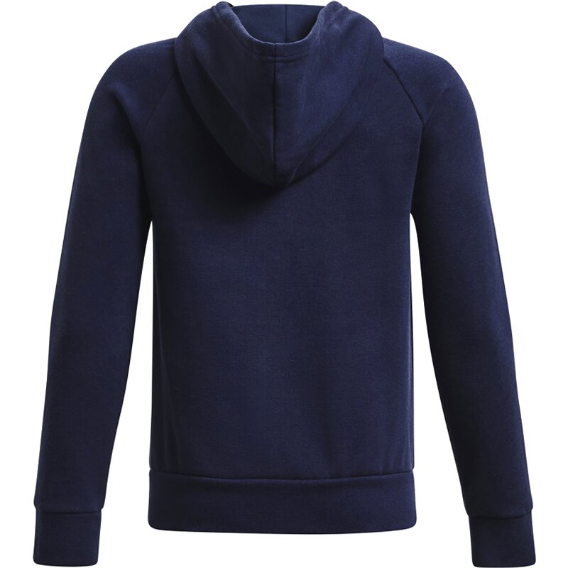 Толстовка с капюшоном ua rival флис fz hoodie Under Armour, синий — фото 2