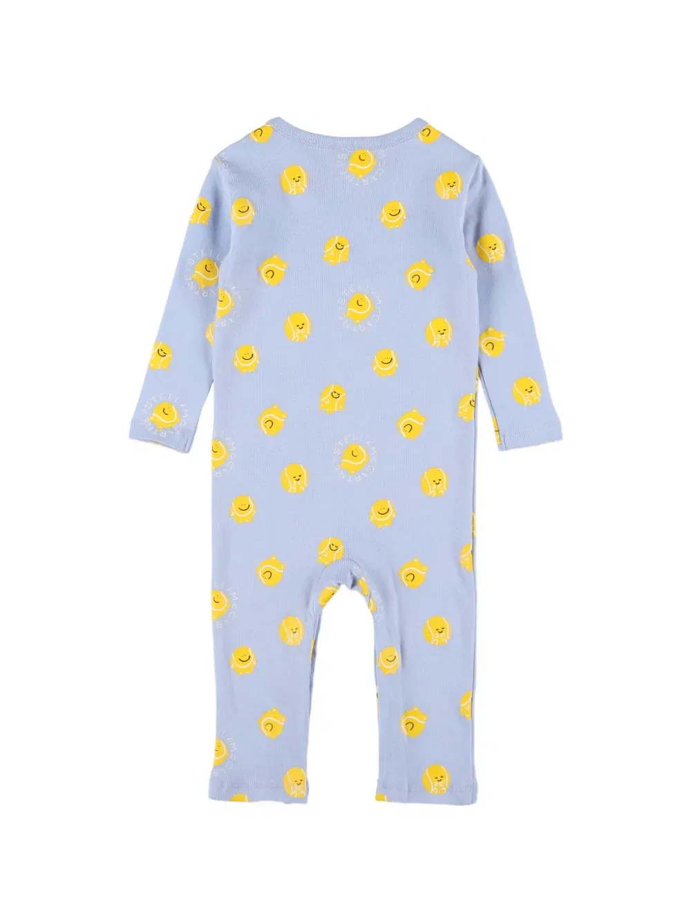 Детский комбинезон с графическим принтом (комплект из двух штук) Stella Mccartney Kids, синий — фото 2
