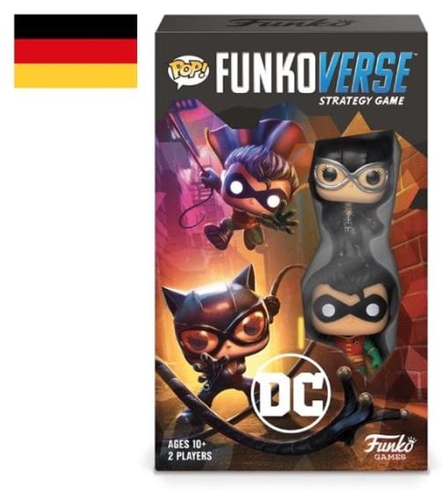 

Комиксы DC — Funkoverse 101, упаковка из 2 штук — женщина-кошка в расширенном виде, «немецкая», Коричневый, Комиксы DC — Funkoverse 101, упаковка из 2 штук — женщина-кошка в расширенном виде, «немецкая»