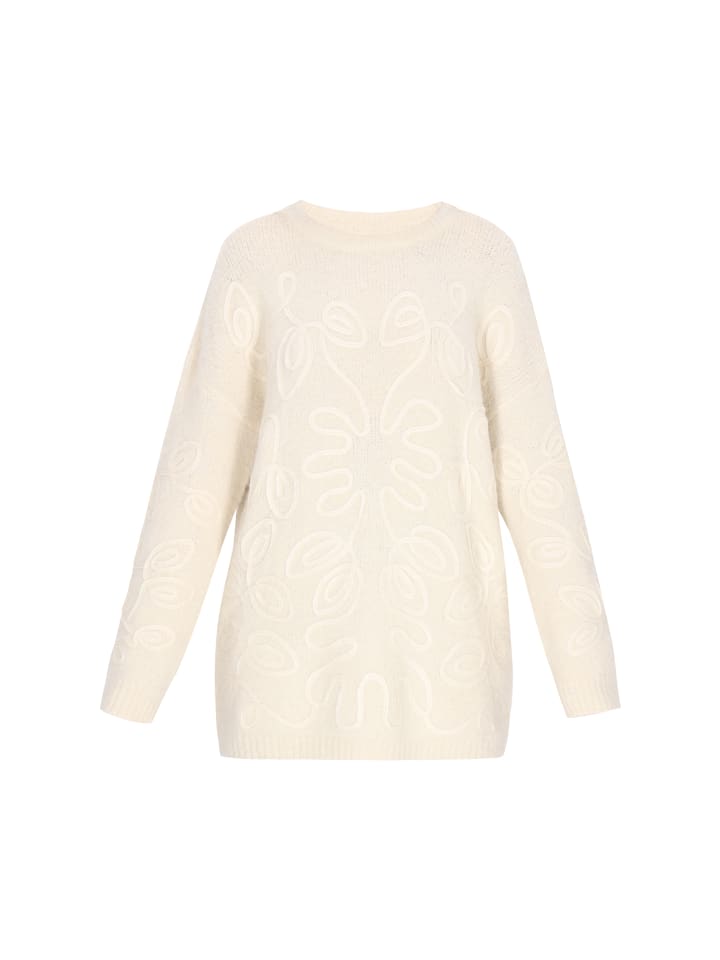 

Женский свитер бежевого цвета usha FESTIVAL