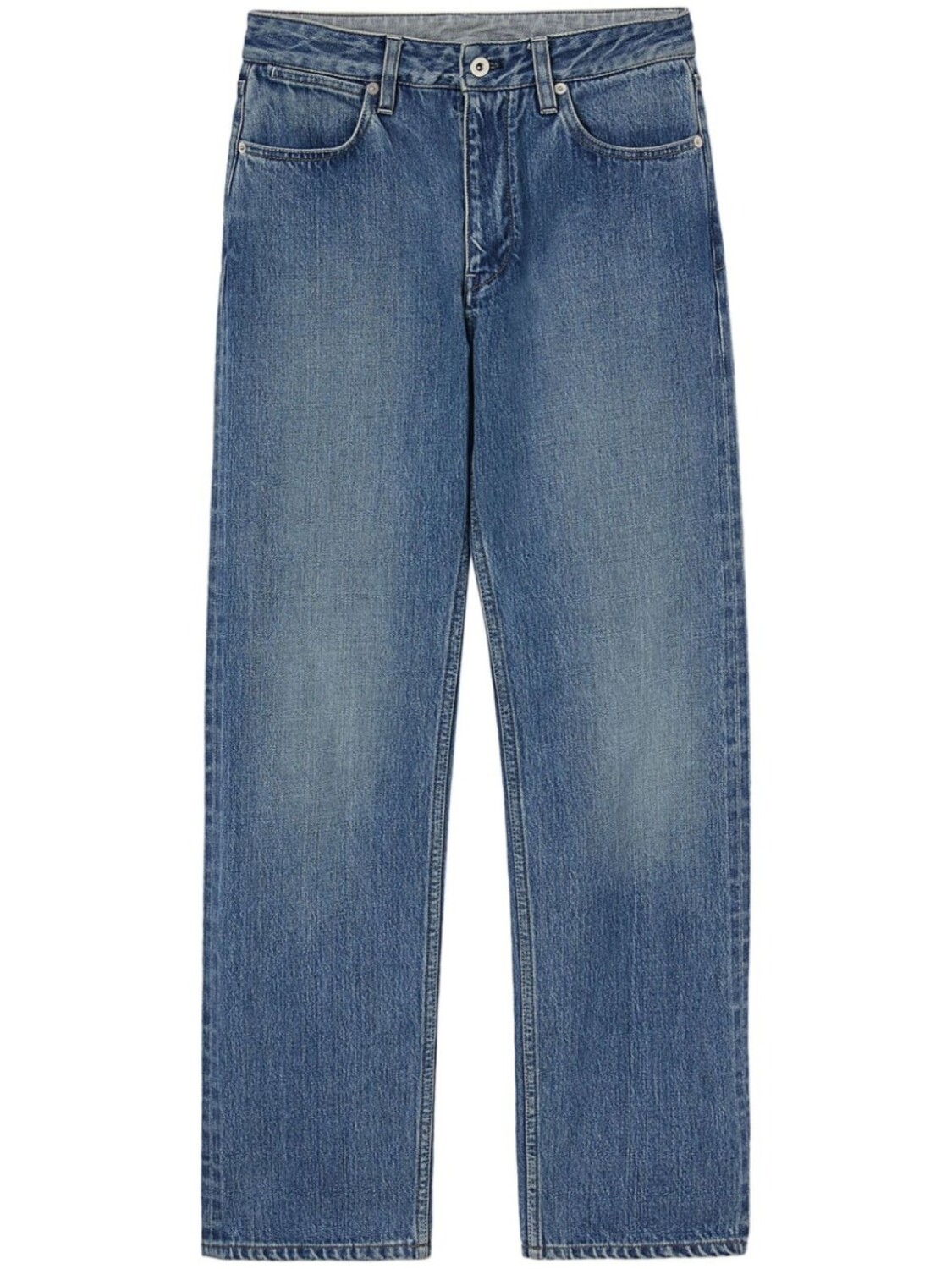 

Jil Sander прямые джинсы с логотипом, синий