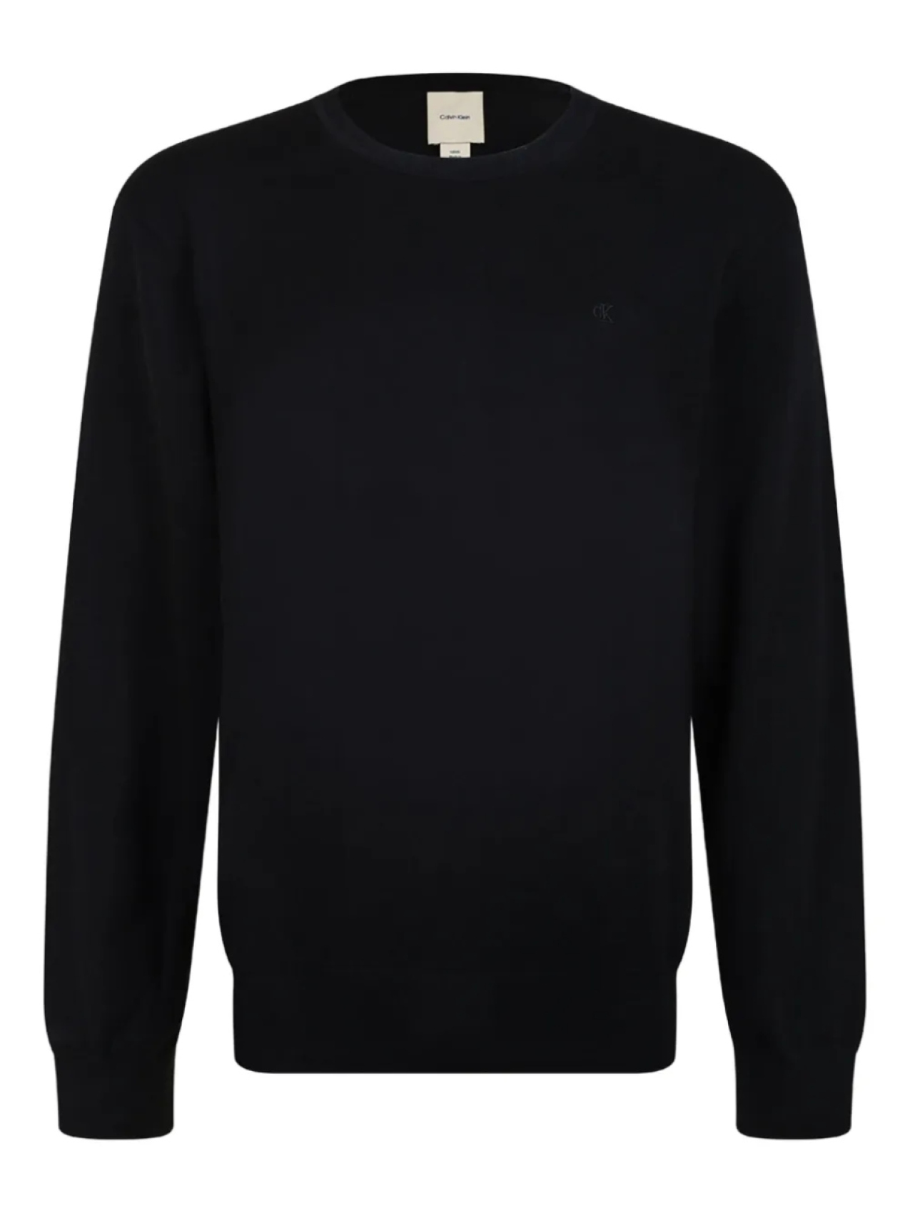 

Хлопковая толстовка Calvin Klein, черный