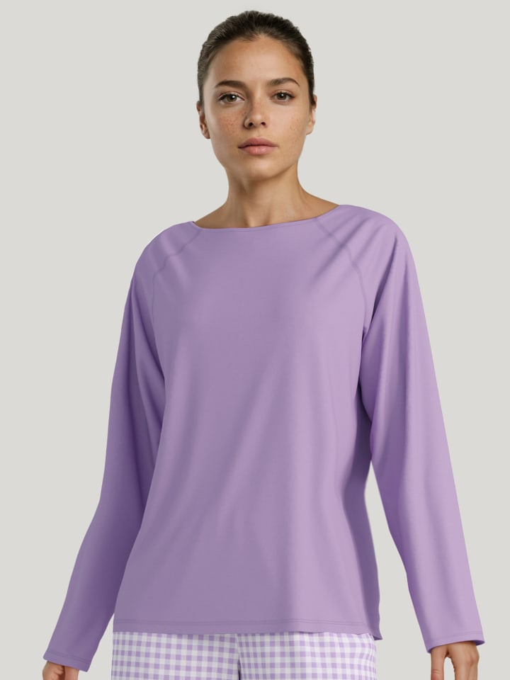 

Лонгслив Calida, цвет digital lavender