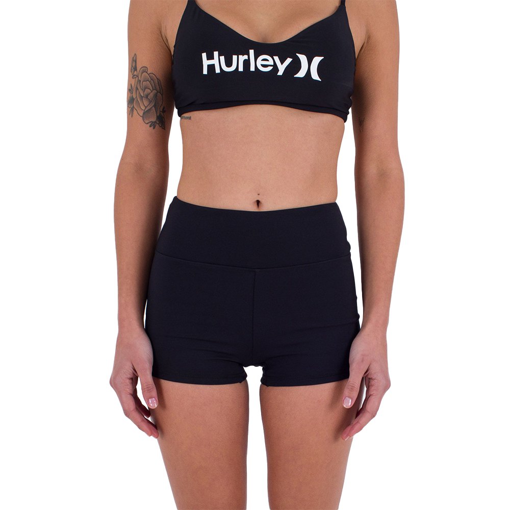 

Низ бикини Hurley Max Solid Swim Short, черный