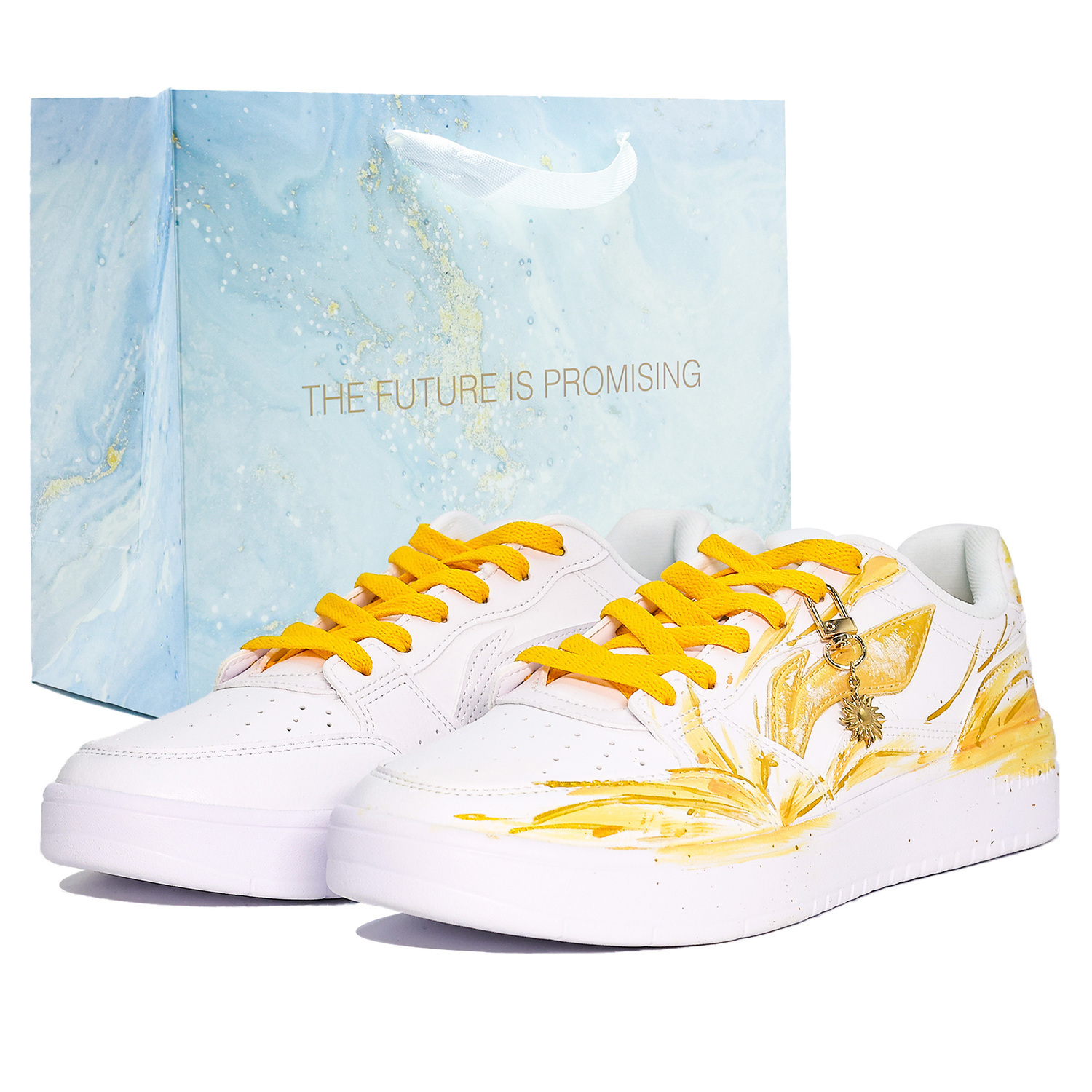 

Кедли для скейтборда мужские slip resistant, abrasion resistant, lightweight low top LINING, белый золотой