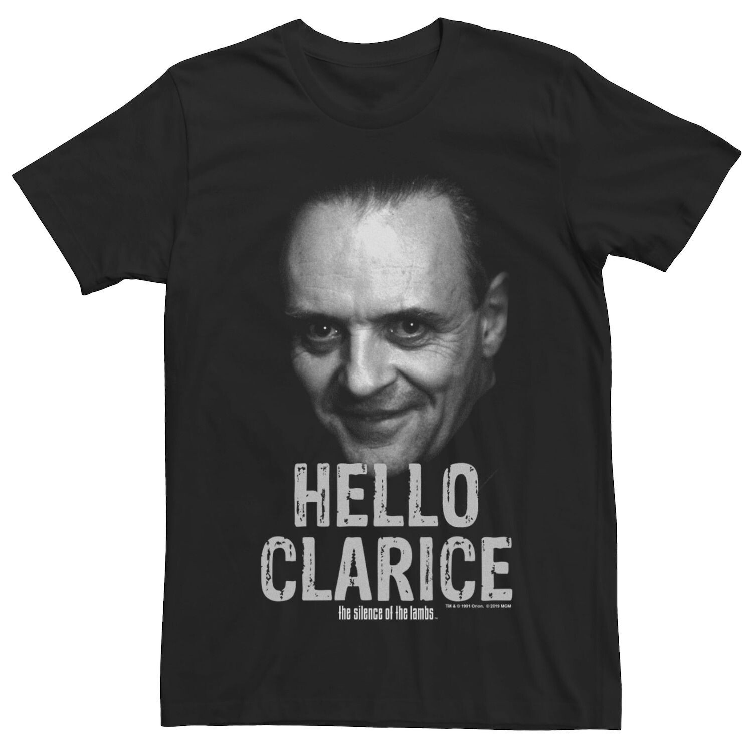 

Мужская футболка с рисунком Silence Of The Lambs Hello Licensed Character
