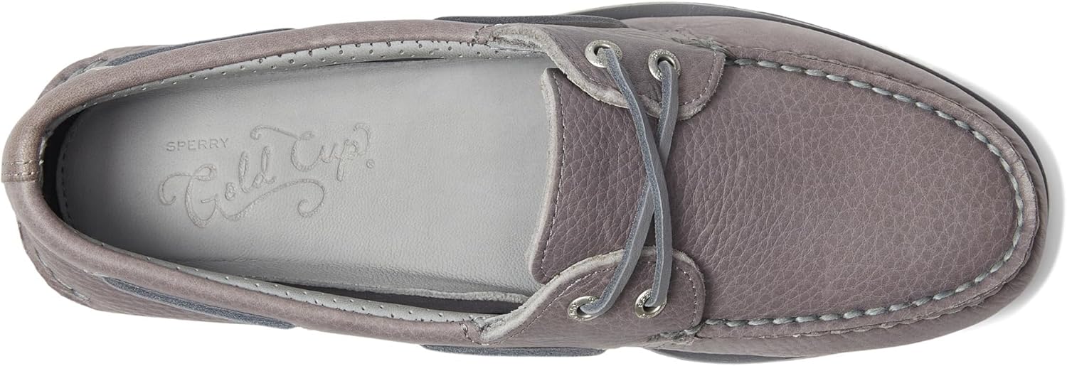 Мужские золотистые аутентичные двухглазые сезонные кроссовки Sperry — фото 3