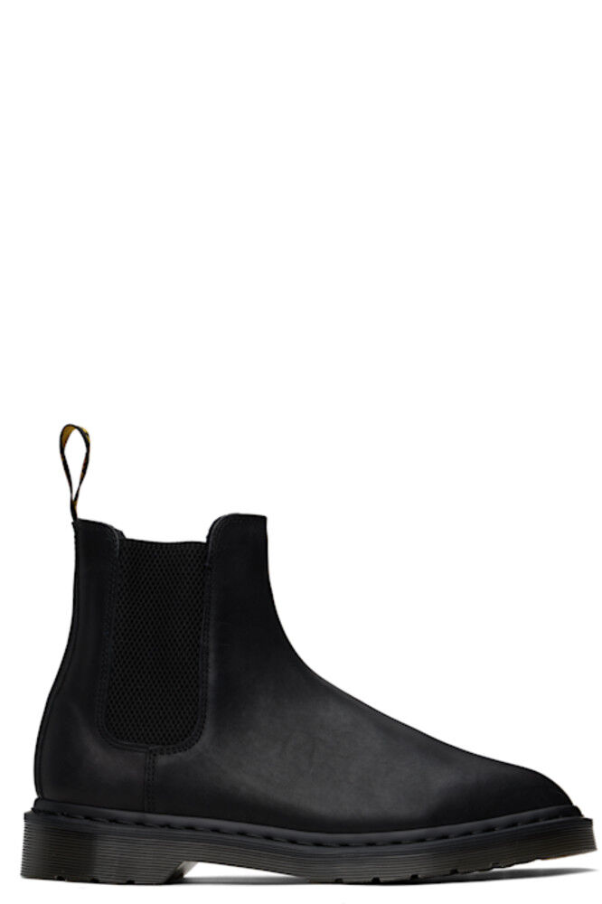 

Черные кожаные ботинки челси Graeme Analine Dr. Martens
