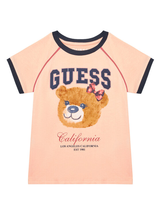 

Футболка regular fit J5YI21 K8HM4 Guess, красный