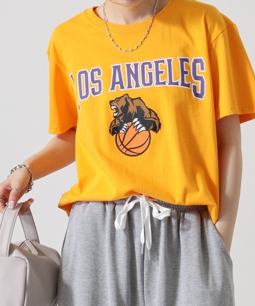 

Футболка хлопковая с коротким рукавом ACE USA, светло-оранжевая