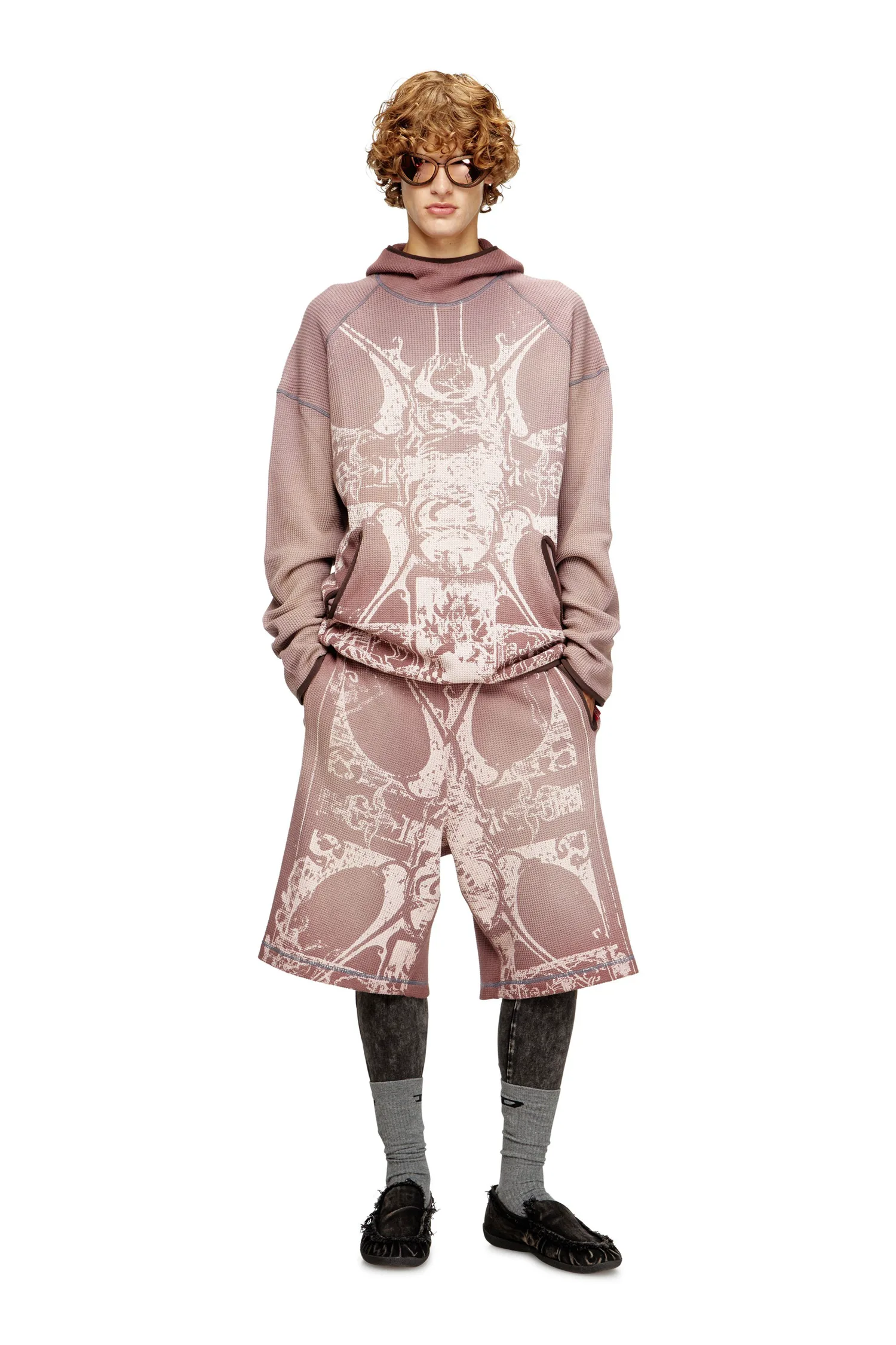 Мужские шорты P-WARKY-SHORT Diesel, brown