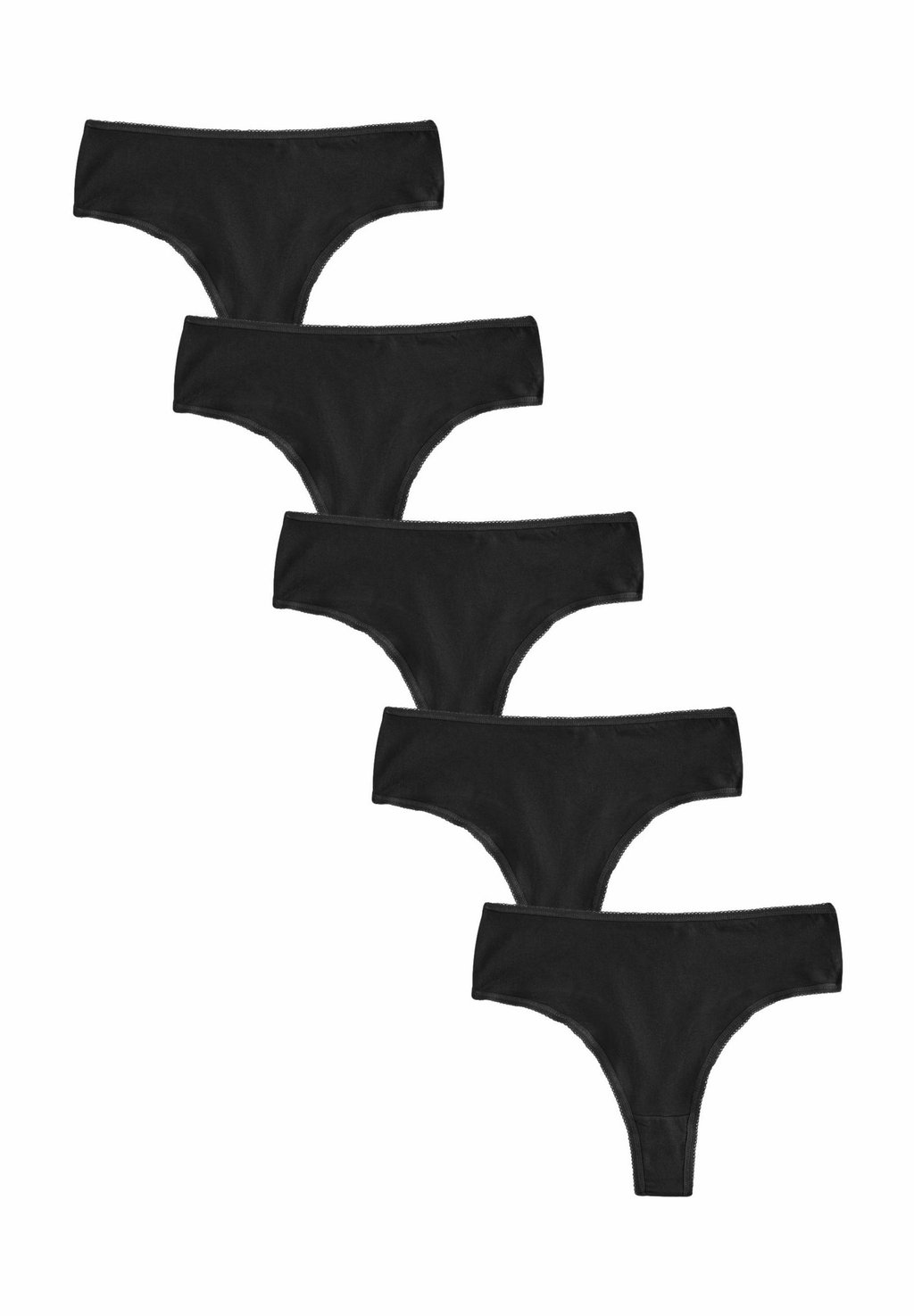 

Стринги 5 PACK Next, черный