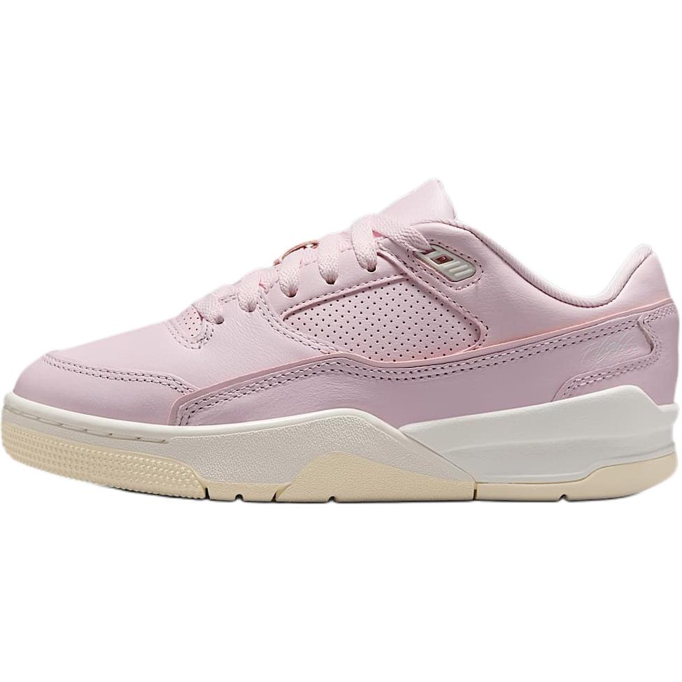 

Jordan FLIGHT COURT нескользящие износостойкие низкие детские баскетбольные кроссовки pink