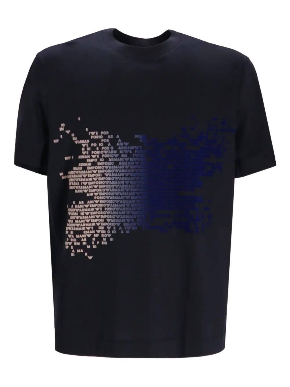 

Футболка с логотипом Emporio Armani, синий