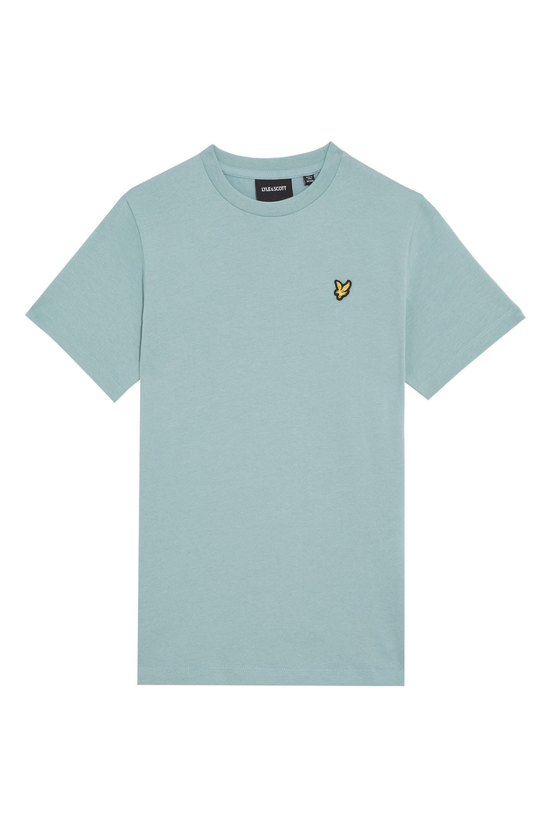 

Футболка с круглым вырезом для мальчиков Essentials Lyle & Scott, синий